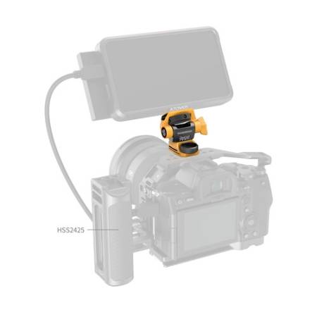 SmallRig 5520 Bumblebee Edition - mocowanie monitora/akcesoriów - przykład użycia
